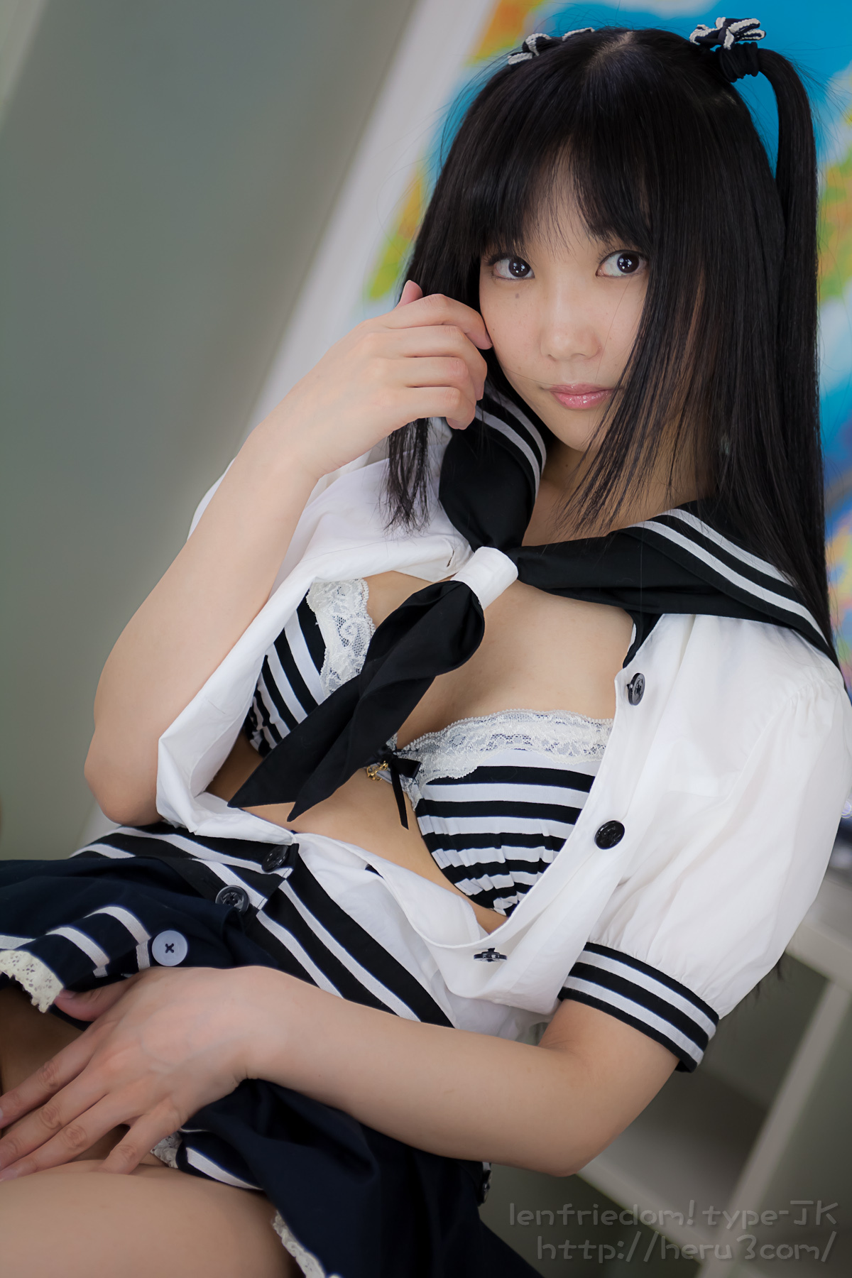 (C80) (コスプレ) [lenfried] lenfriedom CosPlay制服诱惑套图